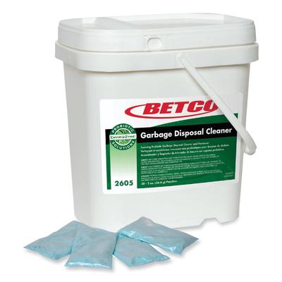 Betco Green Earth Garbage Disposal Cleaner, Fruity Scent, 2 oz Packet, 30/Carton (BET2605P5700) Case of 30 Betco® Drain Cleaners