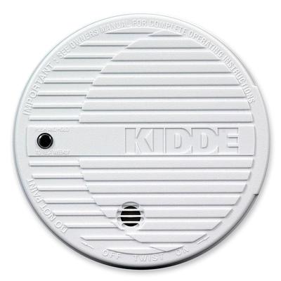 Kidde Smoke Alarm, Flashing LED, 9V Battery Included, white (KID440374) Each Kidde Safety Alarm Lock