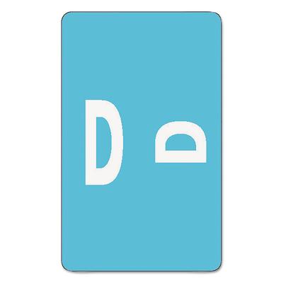 Smead AlphaZ Color-Coded Second Letter Alphabetical Labels, D, 1 x 1.63, Light Blue, 10/Sheet, 10 Sheets/Pack (SMD67174) Pack of 100 Smead™