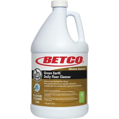 Green Earth Floor Cleaner, Foaming, Neutral pH, 1 Gallon (BET5360400) Each Betco® Floor/Carpet Cleaners & Protectors