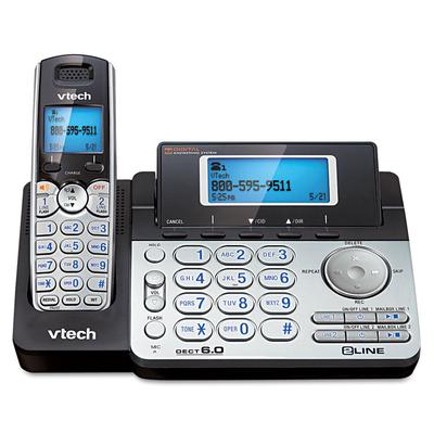 Vtech Two-Line Expandable Cordless Phone with Answering System (VTEDS6151) Each Vtech® Telephones