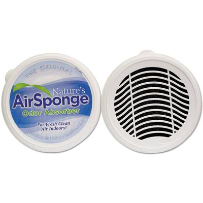 Nature's Air Sponge Odor Absorber, Neutral, 8 oz, Designer Cup, 24/Carton (DEL1011DP) Case of 6 Air Fresheners & Odor Eliminators