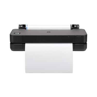 HP DesignJet T250 24" Large-Format Compact Wireless Plotter Printer with Extended Warranty (HEW5HB06H) Each Inkjet Printers