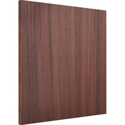 Lorell Essentials Espresso Wall Hutch Wood Door, 0.1" Edge, 17" x 1" x 16" , 0.7", Material: Wood Door, Polyvinyl Chloride (PVC) Edge, Finish: Espress