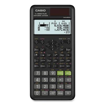 Casio FX-300ES Plus 2nd Edition Scientific Calculator, 16-Digit LCD, Black (CSOFX300ESPLS2) Each Casio®
