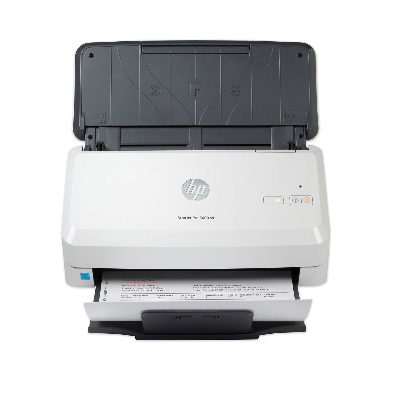 HP ScanJet Pro 2000 s2 Sheet-Feed Scanner, 600 dpi Optical Resolution, 50-Sheet Duplex Auto Document Feeder (HEW6FW06A) Each Scanners
