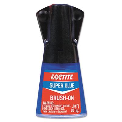 Loctite Super Glue Brush On, 0.17 oz, Dries Clear (LOC1365734) Each Loctite®