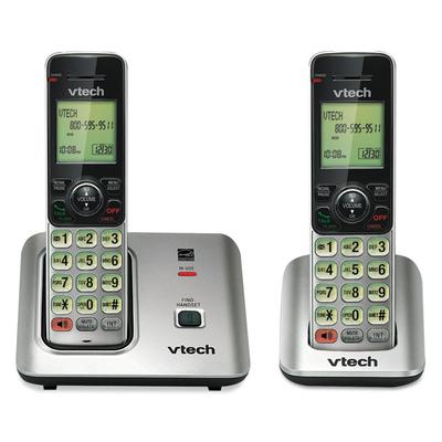 Vtech CS6619-2 Cordless Phone System, Base and 1 Additional Handset (VTECS66192) Each Vtech® Telephones