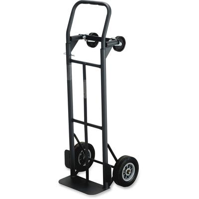 Safco Tuff Truck Convertible Hand Truck, 400 lb to 500 lb Capacity, 14.5 x 45.6, Black (SAF4070) Each Safco® Carts & Trucks