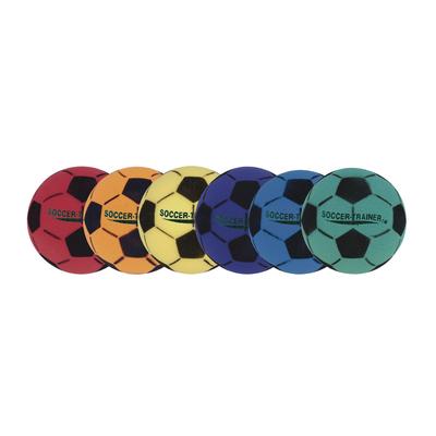 Champion Sports Ultra Foam Soccer Ball Set, Assorted Colors, 6/Set (CSIFSBSET) Each Balls