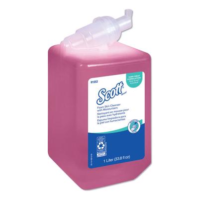 Scott Pro Foam Skin Cleanser with Moisturizers, Light Floral, 1,000 mL Bottle, 6/Carton (KCC91552CT) Case of 6 Scott® Soap Refills