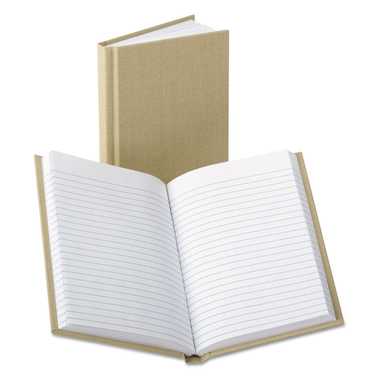 Boorum & Pease Bound Memo Books, Narrow Rule, Tan Cover, (96) 7 x 4.13 Sheets (BOR6559) Each Boorum & Pease® Log Books & Journals