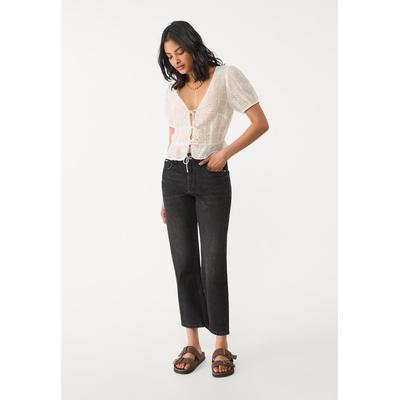 Stradivarius 1460 Mom fit jeans Washed black 4
