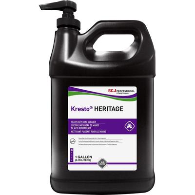 SC Johnson Professional® 296585WHI Super Heavy Duty Hand Cleanser, Fresh Citrus Scent, 1 gal (3.8 L), Soil Remover, Industrial, Clear, Heavy Duty, SJN