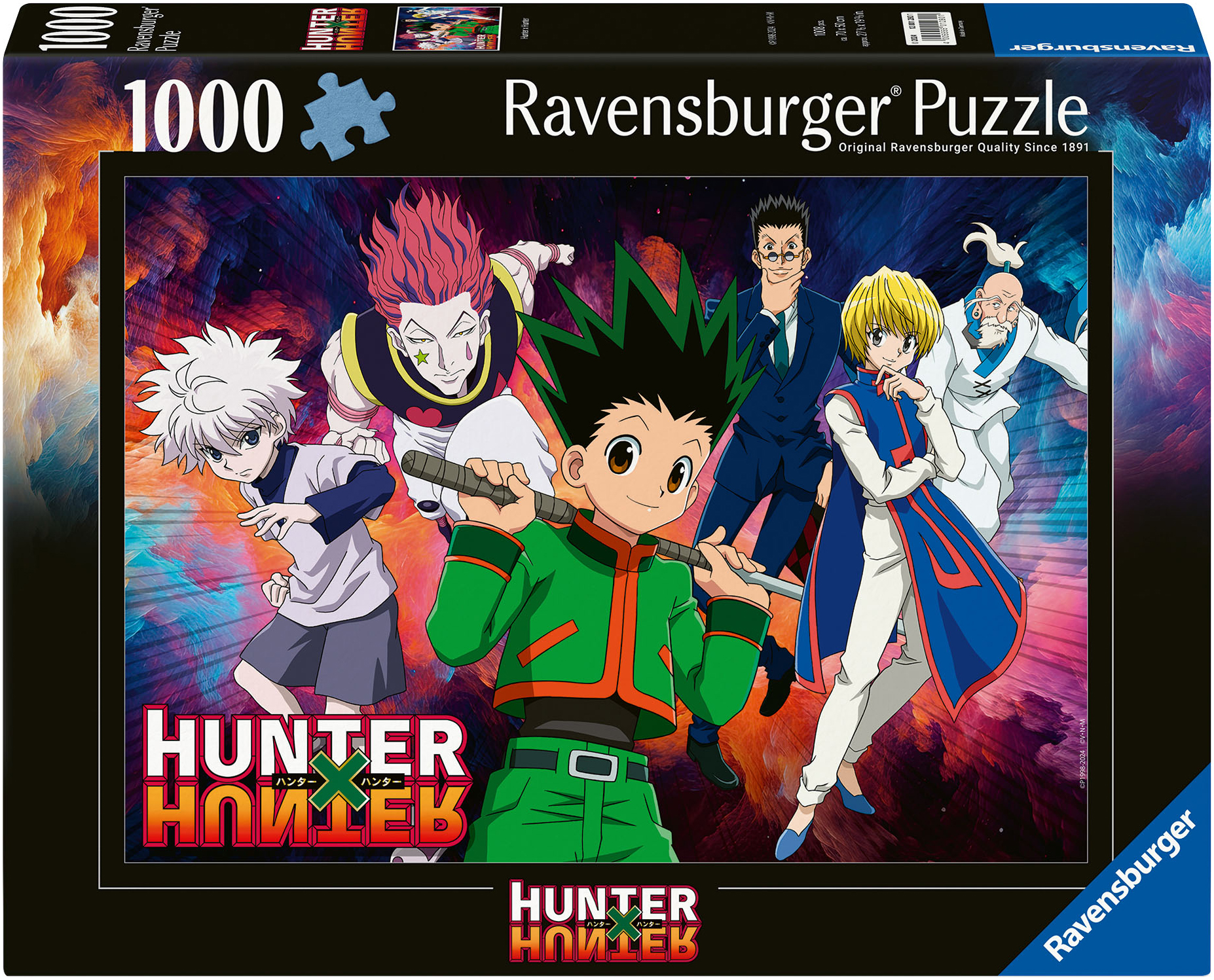 Puzzle RAVENSBURGER "Hunter X Hunter", bunt, Puzzles, KinderB:70cm H:50cm, Motiv, Made in Germany, B:70cm H:50cm Image