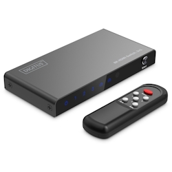 ASSMANN DIGITUS 3x1 HDMI Switch, 8K/60Hz (4:4:4), HDR, HDCP 2.3 Image