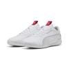 Sneaker PUMA "Scuderia Ferrari HP Neo Cat 3.0 Sneakers Erwachsene", Gr. 40, weiß (weiß silber metallic), Obermaterial: Synthetik, Textil; Futter: Textil; Innensohle: Textil; Laufsohle: Gummi, Schuhe
