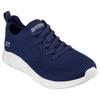 Sneaker SKECHERS "BOBS B FLEX LO-GRACEFUL STRIDE", Damen, Gr. 39, blau (navy), Textil, sportlich, Schuhe, mit leichter EVA-Laufsohle