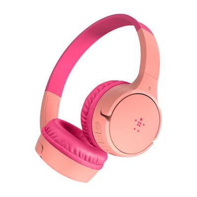 Belkin SoundForm Mini Wireless On-Ear Headphones for Kids (Pink, USB-C) AUD002BTPKV3