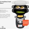 Klarstein - Robot culinaire pétrin avec bol de 47 l robot culinaire professionnel 1700 w avec