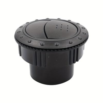 TEMU 60mm & Gray Round Car Ventilation Outlet - Durable Abs Resin Construction, , , And Airflow For Rvs, Atvs, Buses, And Electric Vehicles Rv Ventilation Image