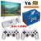 Y6 Super Game Stick 4K Hd Output Tv Video Game Console Wireless Controls 5000+ Games Tv Box Retro Gaming Consoles For Psp