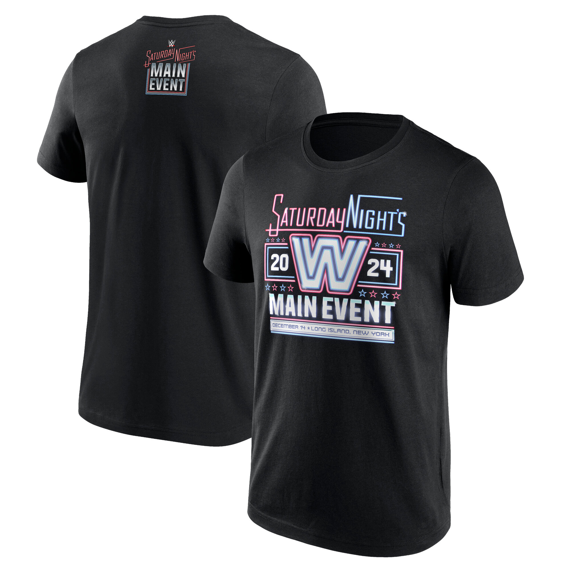 WWE Saturday Night's Main Event T-Shirt - Schwarz - Herren Image