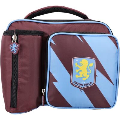 Aston Villa Wappen-Lunchtasche & Flaschenhalter – 24 B x 19,5 H x 8 T cm Image