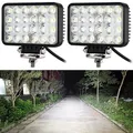 2 pezzi lampada da lavoro a LED per veicoli 12V - 60V 72W luce per escavatore carico auto carrello elevatore camion trattore fari lampada ausiliaria fuoristrada