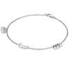 Lulu & Jane Perlen-Armband Schmetterling aus Sterling Silber in mitSüßwasser-Zuchtperle 21 cm Damen