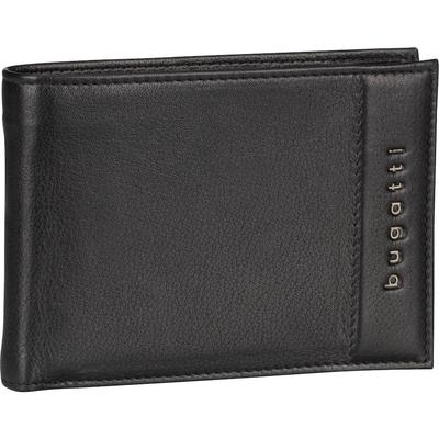Bugatti Geldbörse Nome Horizontal Wallet with Flap II Schwarz Herren Image