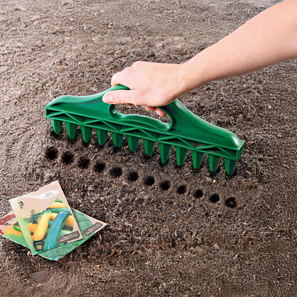 Pflanzlochstecher 12 Saatlöcher Victor Tools Image