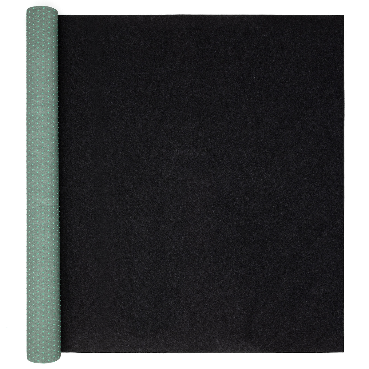 Midori Rasenteppich 100 x 900 cm Schwarz mit Noppen Kunstrasen Teppich Balkon Terrasse Outdoor Image