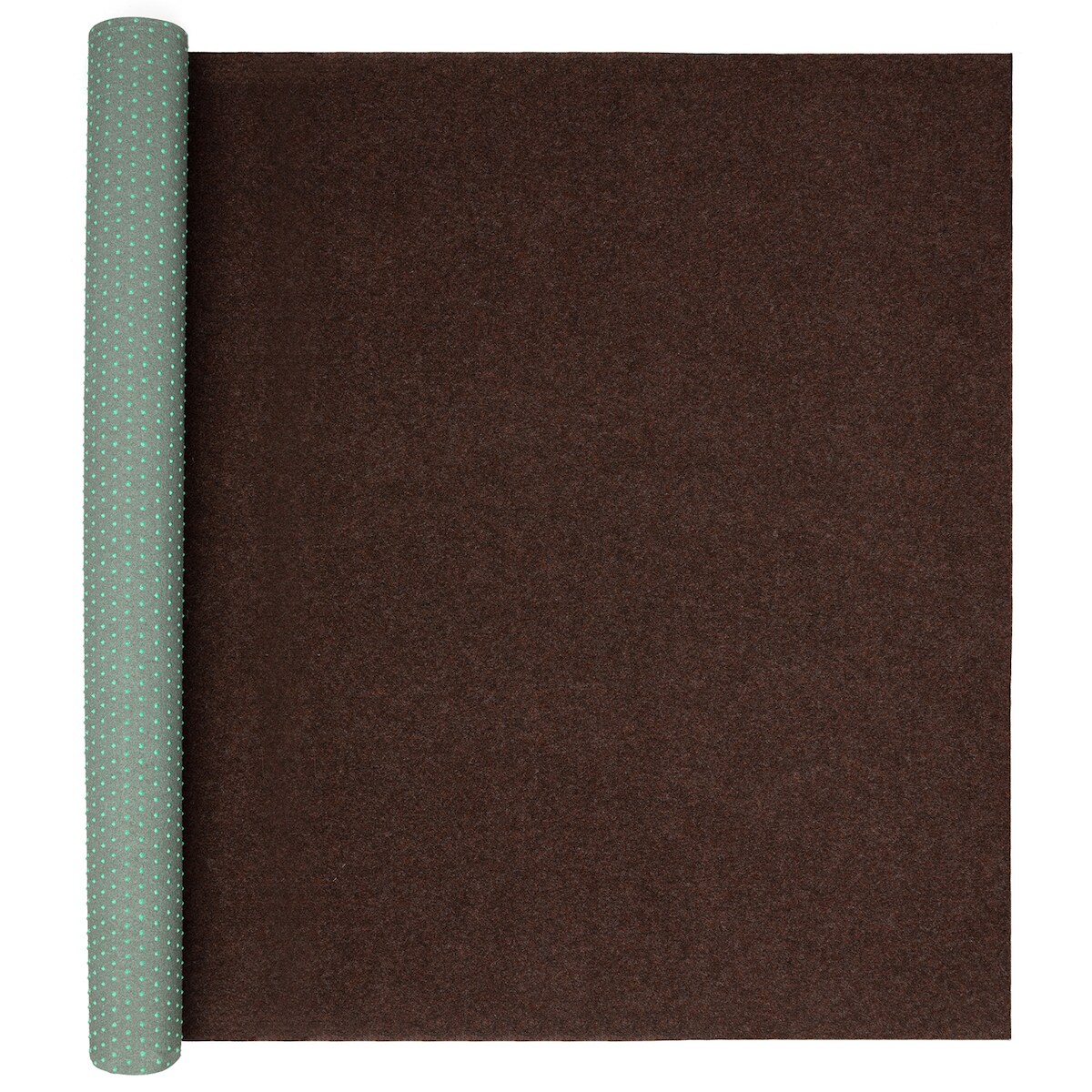 Midori Rasenteppich 200 x 100 cm Braun mit Noppen Kunstrasen Teppich Balkon Terrasse Outdoor Image