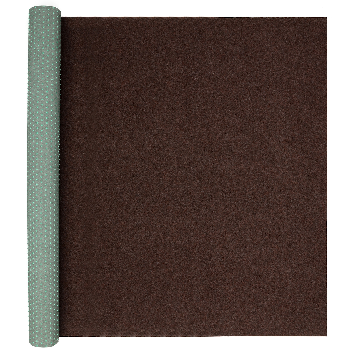 Midori Rasenteppich 200 x 1000 cm Braun mit Noppen Kunstrasen Teppich Balkon Terrasse Outdoor Image