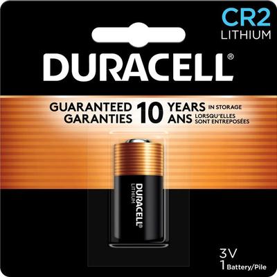 Duracell CopperTop Battery, For Digital Camera, CR2, 3 V DC, Lithium (Li), 24/Carton (DURDLCR2BCT) Case of 24 Duracell®
