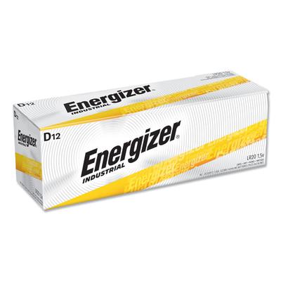Energizer Industrial Alkaline D Batteries, 1.5 V, 12/Box (EVEEN95) Pack of 12 Energizer®