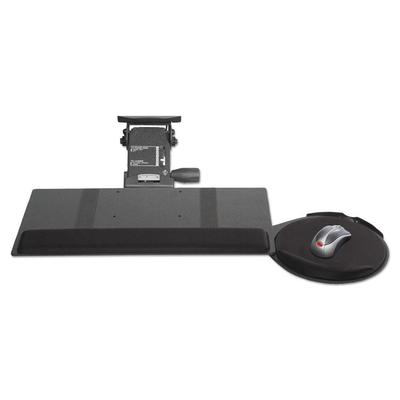 Kelly Computer Supply Leverless Lift N Lock Keyboard Tray, 19w x 10d, Black (KCS69575) Each Keyboard Drawers/Platforms