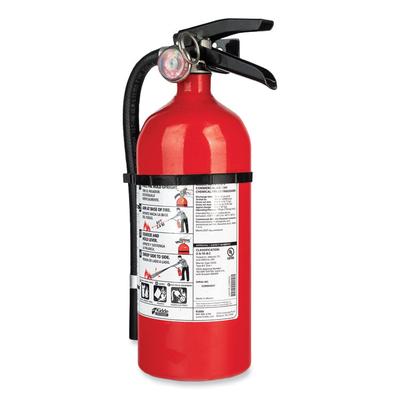 Kidde Pro 210 Fire Extinguisher, 2-A, 10-B:C, 4 lb (KID21005779) Each Kidde Safety Fire Extinguishers