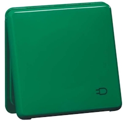 Peha Steckdose SCHUKO grün H 80.6611 K GRÜN 00567221 Image