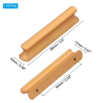 10Pcs Kitchen Cabinet Hardware Handles Hole Center