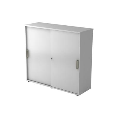 Hammerbacher Schiebetürenschrank Serie 9 3OH BxTxH 120x40x110cm Griff SG Grau/Grau Image