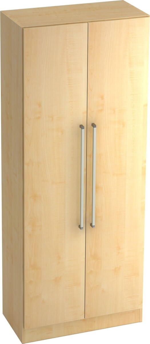 Hammerbacher Garderobenschrank Solid 5OH BxTxH 80x42x200,4cm Griff CE Ahorn/Ahorn Image