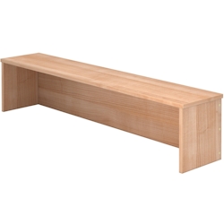 Hammerbacher Thekenaufsatz für Schreibtisch 1600x800mm Nussbaum Image