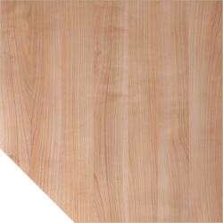 Hammerbacher Verkettungsplatte trapezform 120x120cm mit Fuß Nussb/Graphit Image