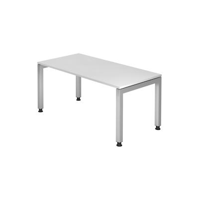 Hammerbacher Schreibtisch 160x80cm Weiß Image