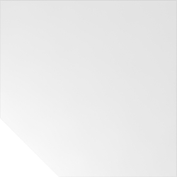 Hammerbacher Verkettungsplatte trapezform 120x120cm mit Fuß Weiß/Weiß Image