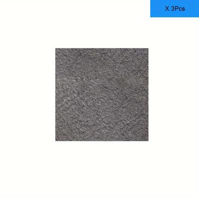 TEMU 3/5/10 Pcs Lint Free Cloth, Thickened Magic Cleaning Cloth, Reusable Microfiber Cleaning Rag For Windows, Mirror, Glass, Car, Gray Image