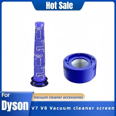 Ersatzfilter kompatibel mit Dyson V8 V7 SV10 Animal Absolute Akku-Staubsauger, Ersatzteile, Teilenummern 9656 Image