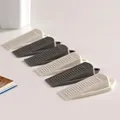 2 pezzi/5 pezzi fermagli in gomma a forma di cuneo per porta tamponi in gomma nera antiscivolo per